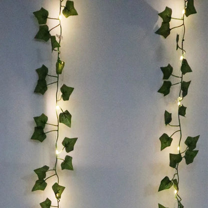 Luces LED de plantas artificiales