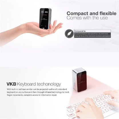 Wireless Bluetooth Virtual Laser Phone Keyboard Projector