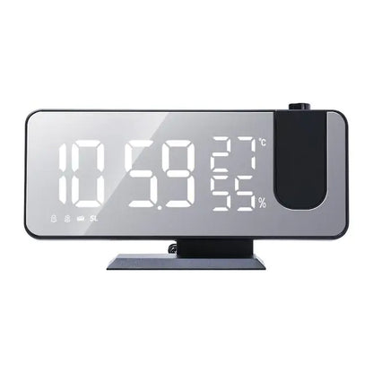 Reloj despertador con proyección digital LED