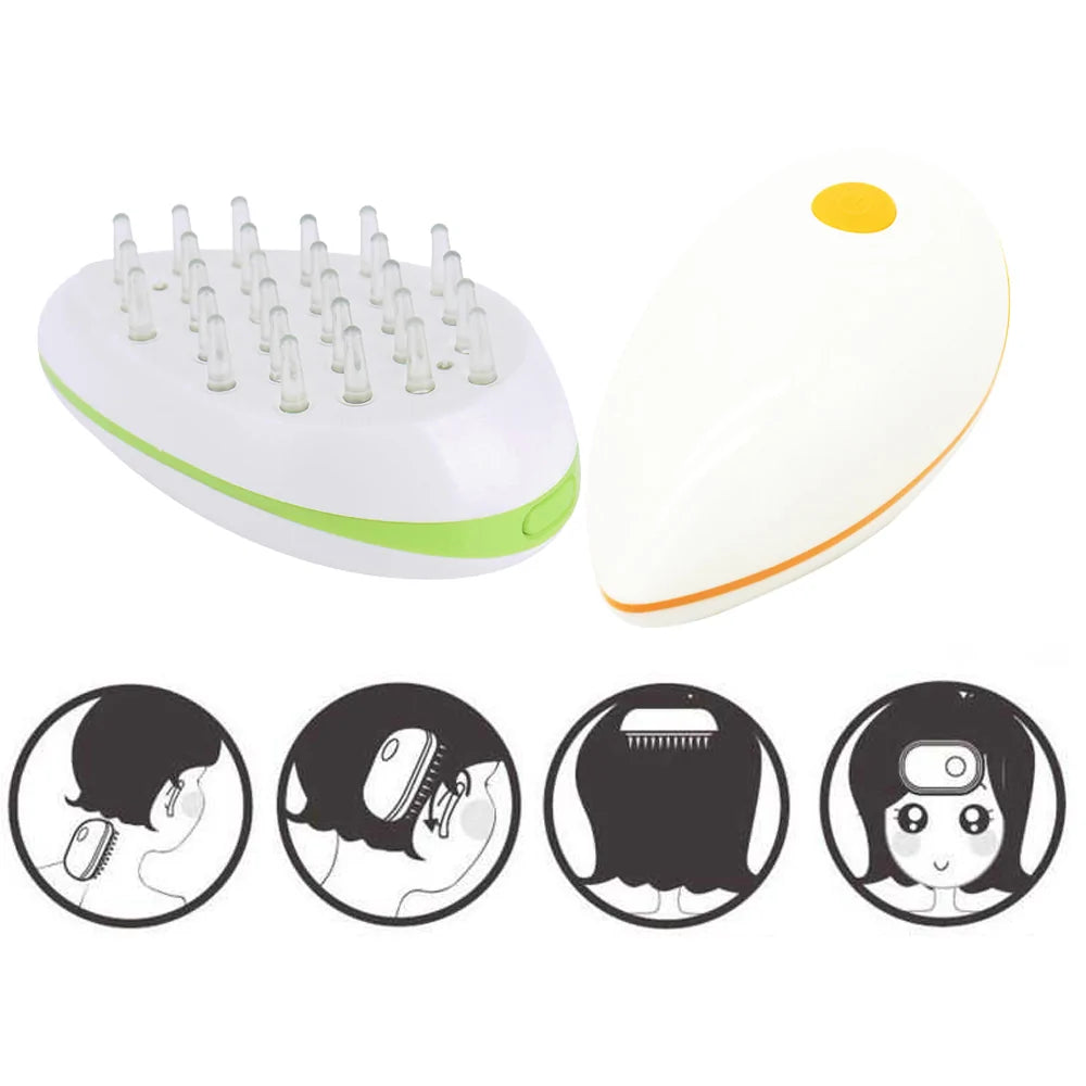 Electric Scalp Massager Comb for Relaxation