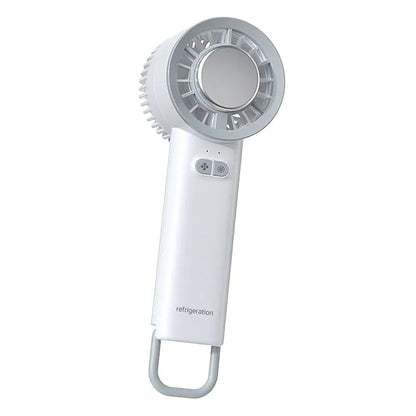 2024 Summer Gadget Handheld Turbo Jet Fan Mini portátil Ice Cold Fan Generación Motor sin escobillas Viento Ventiladores de conductos de alta velocidad Soplador violento